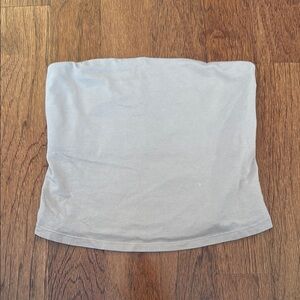 Free People Intimately Seamless Carrie Tube Top – Taupe Gray – Size XS – EUC